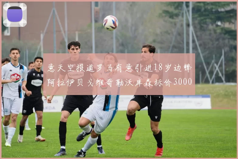 意天空报道罗马有意引进18岁边锋阿拉伊贝戈维奇勒沃库森标价3000万欧元